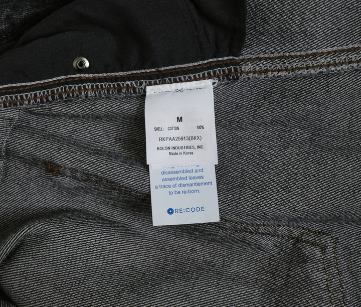 Waist Raw Edged Denim Pants