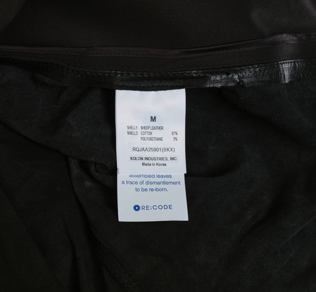 Upside-Down Leather Jacket