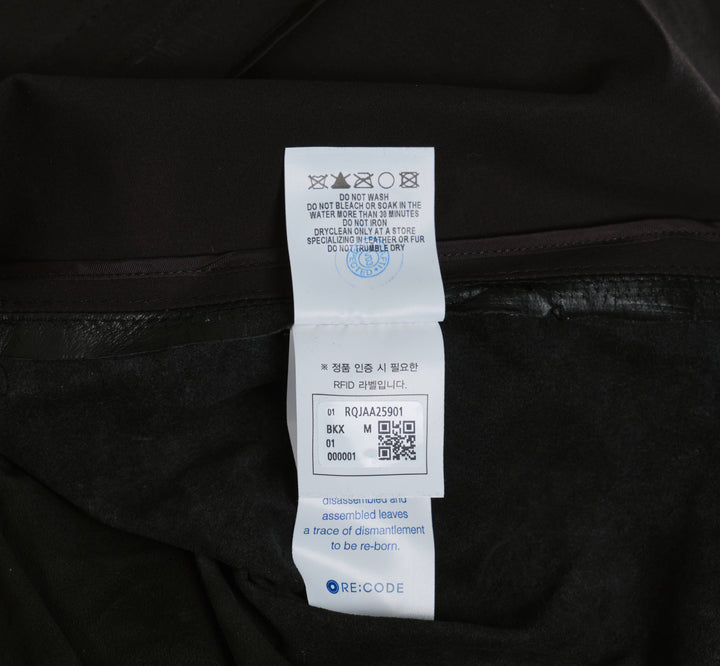 Upside-Down Leather Jacket