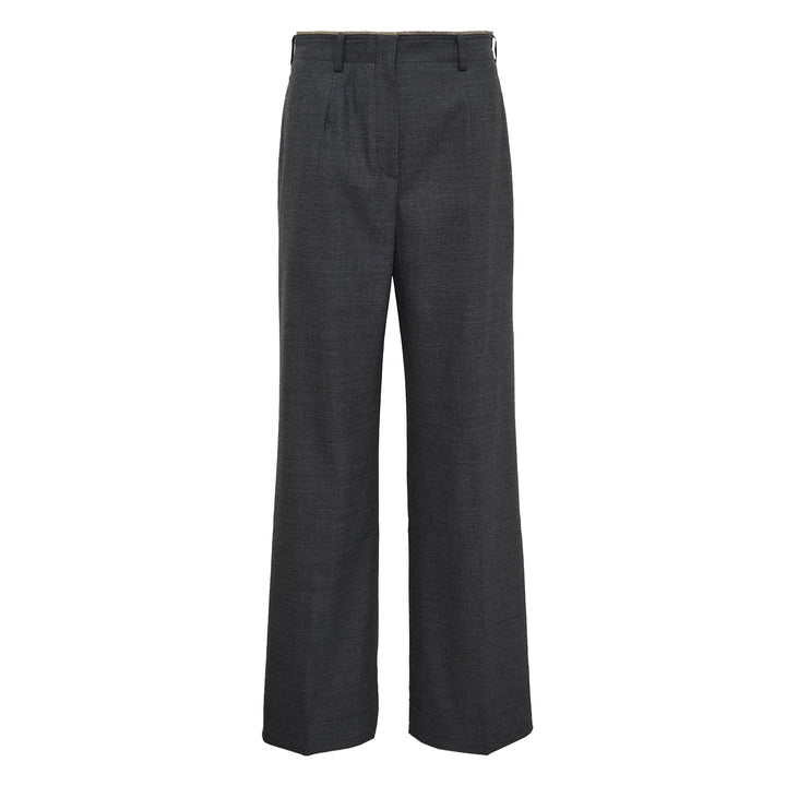 Raw Edge Tailored Trousers
