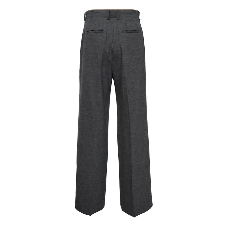 Raw Edge Tailored Trousers