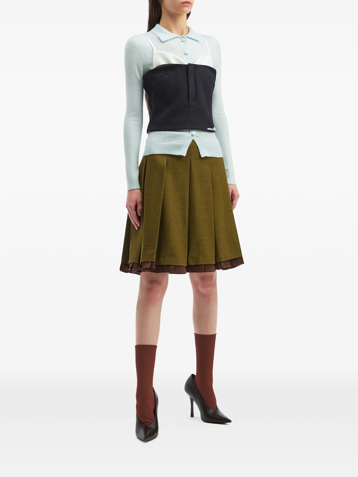 Lapel Fitted Cardigan