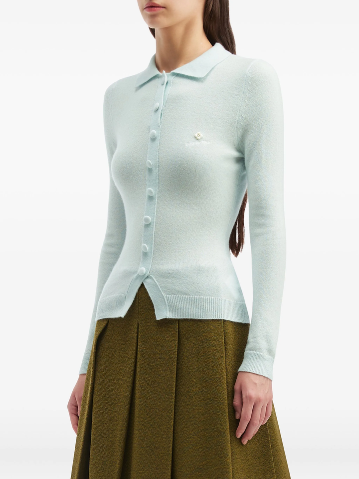 Lapel Fitted Cardigan