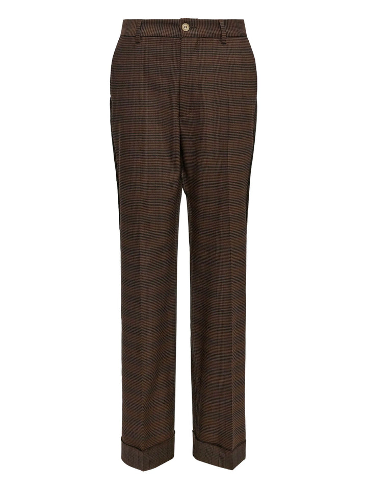 Checked Trousers