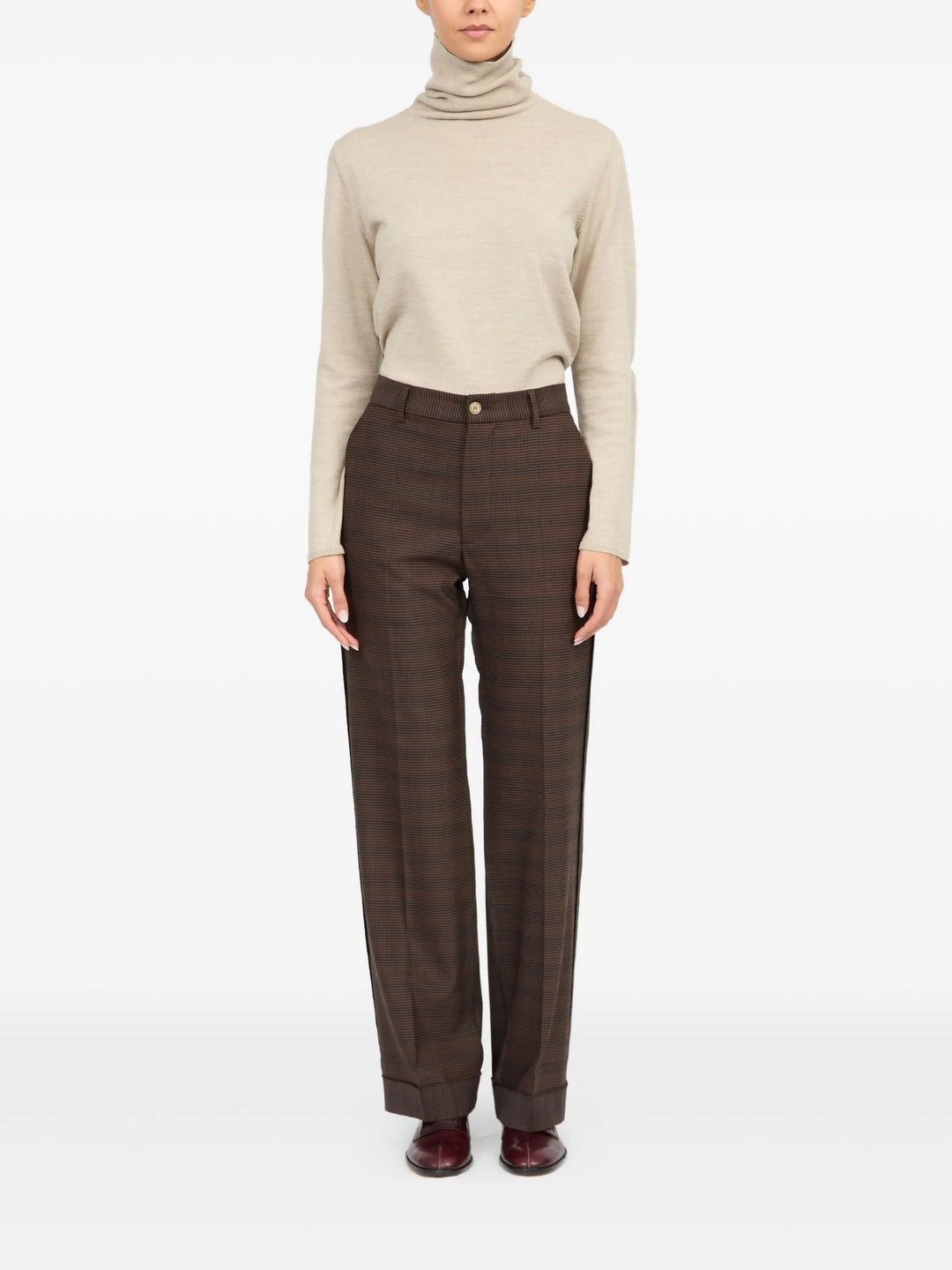 Checked Trousers