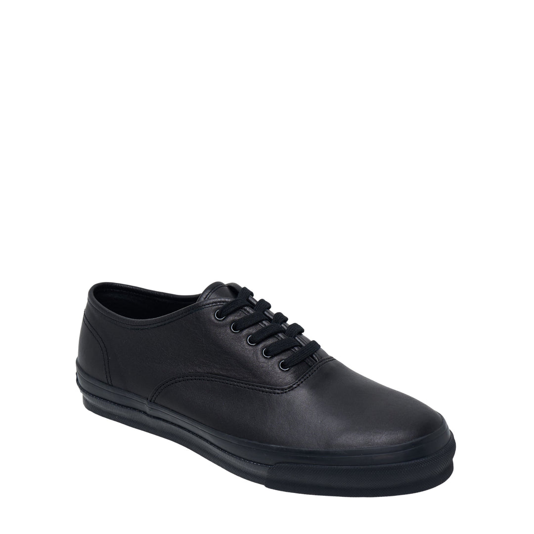 Leather Vulcanized Sneakers