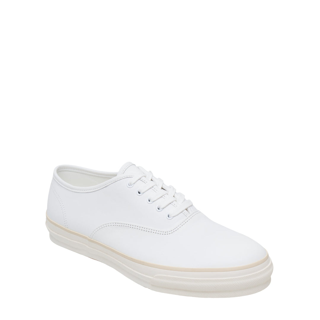Leather Vulcanized Sneakers