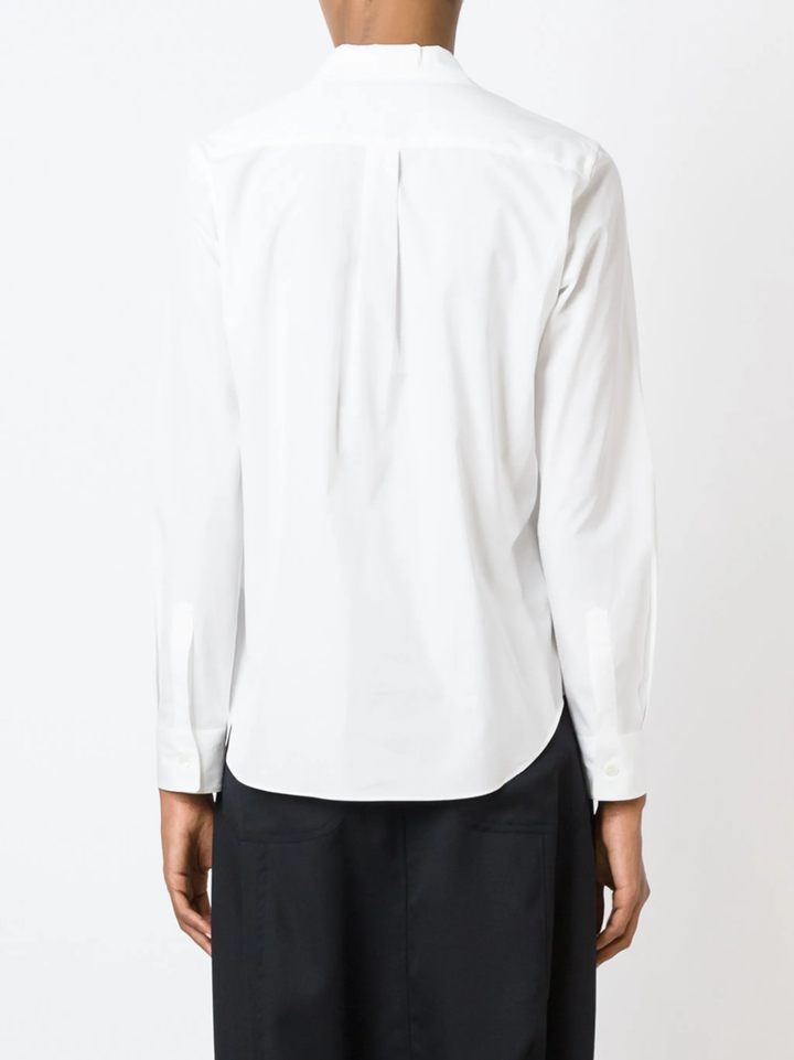 Embroidery Leaf Pattern Blouse