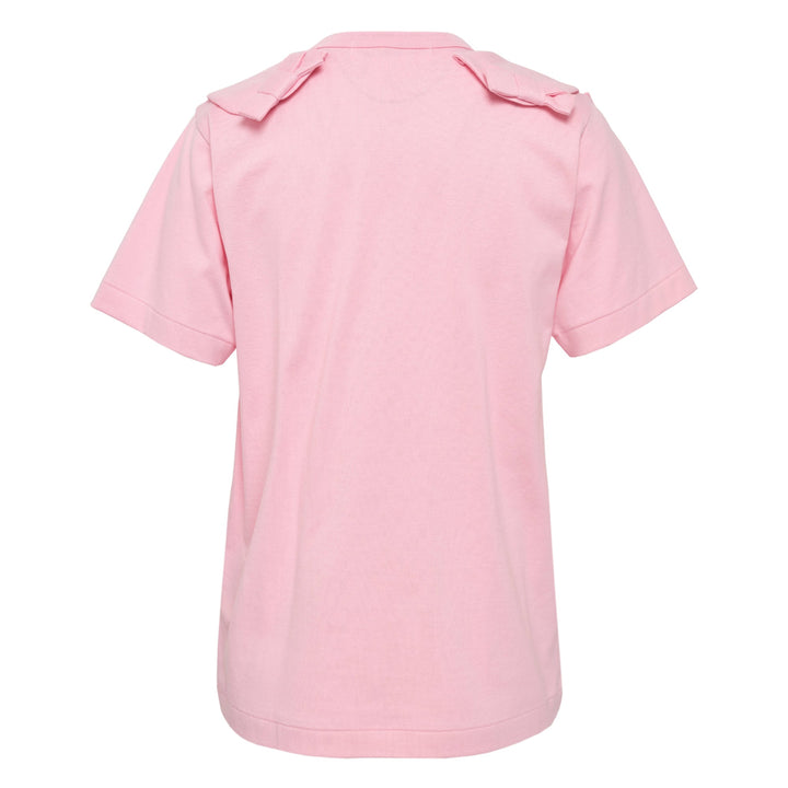 Ribbon Appliqued T-Shirt