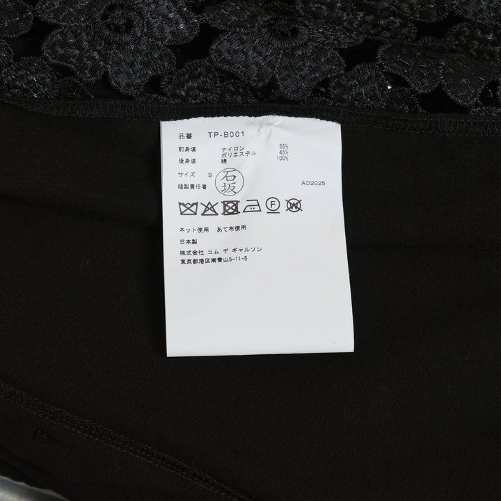 Nylon Polyester Sequin Embroidery Top