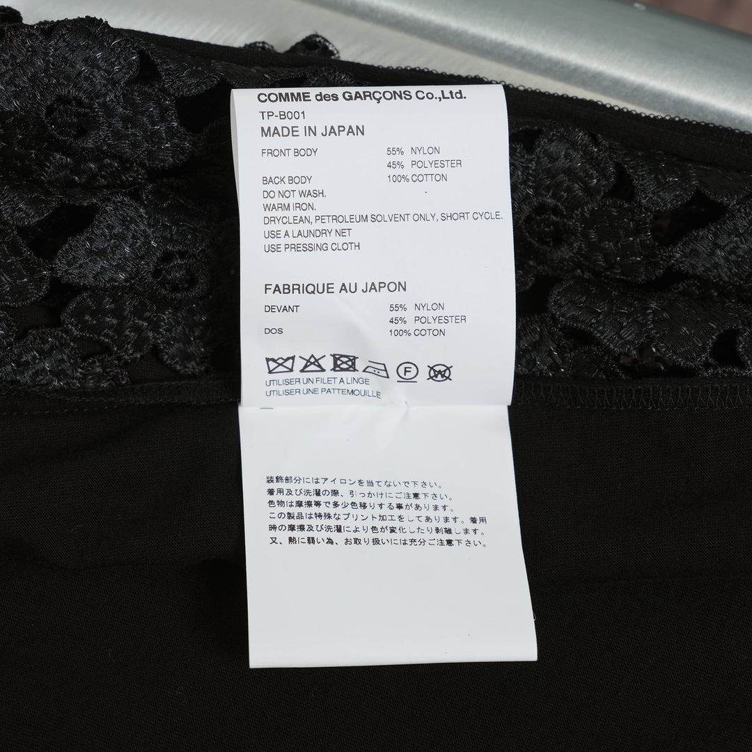 Nylon Polyester Sequin Embroidery Top