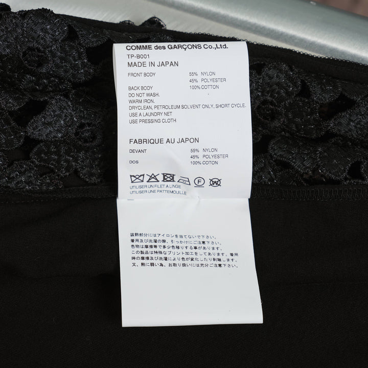 Nylon Polyester Sequin Embroidery Top