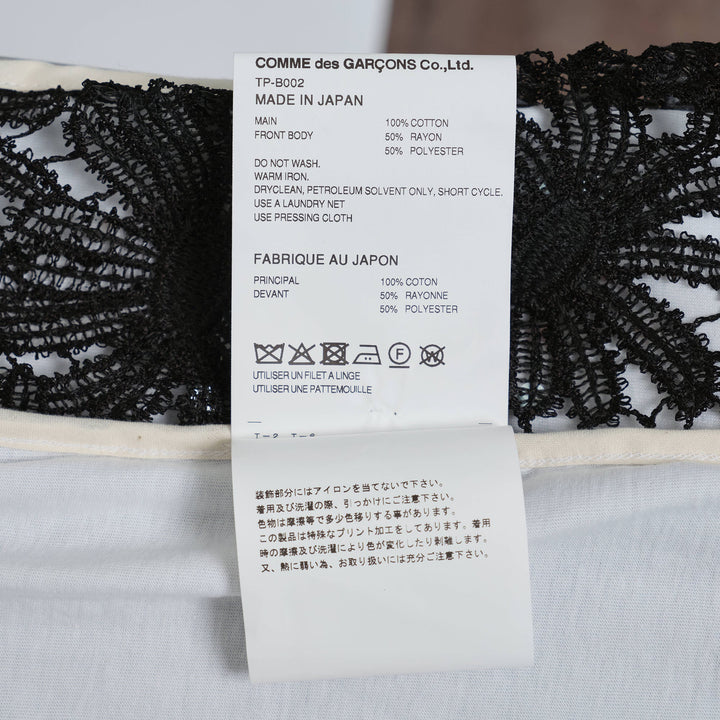 Rayon Polyester Sequin Embroidery Tee