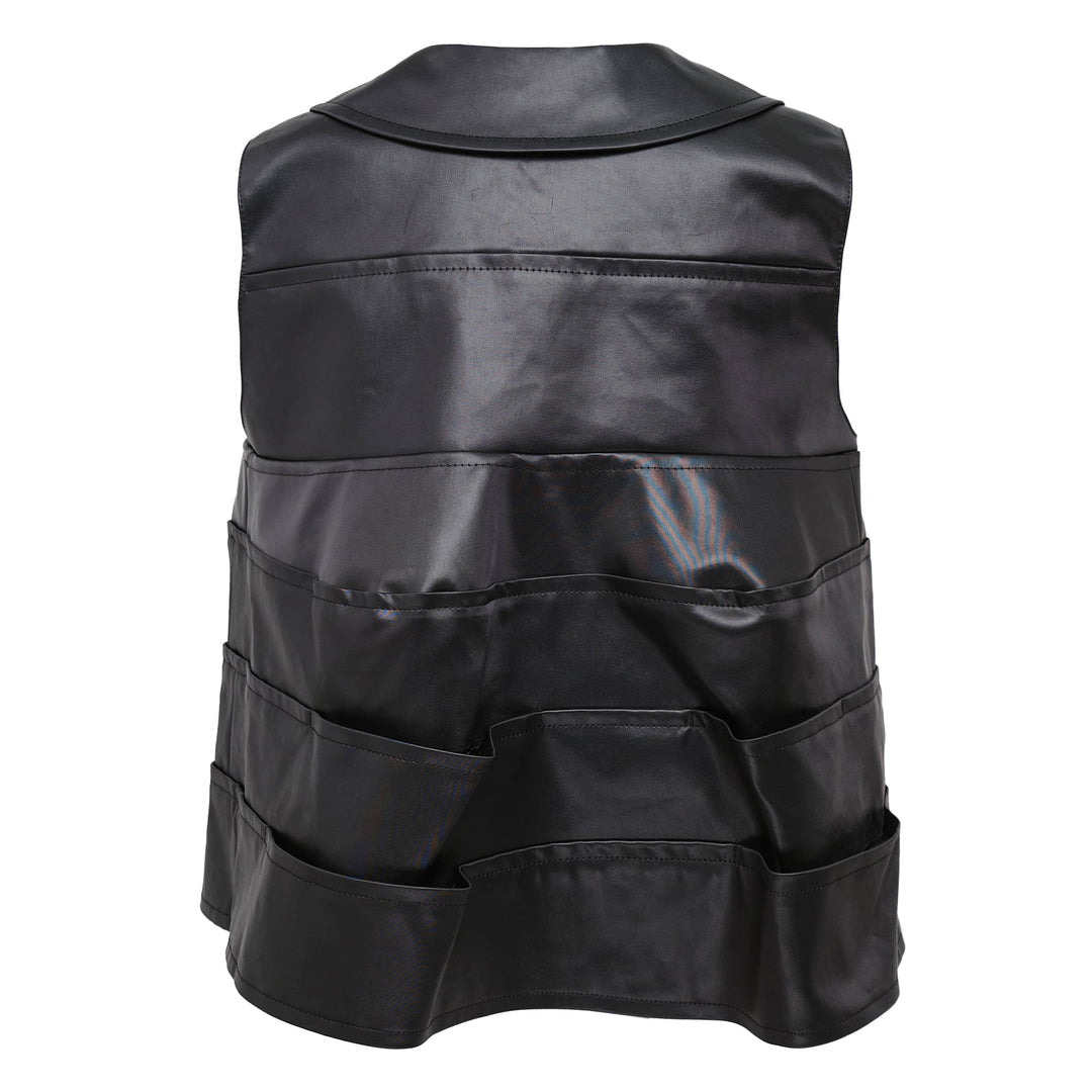 Polyester Satin Chintz Finish Top