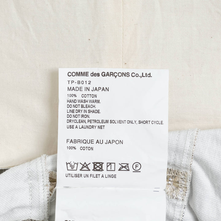 Cotton Twill Foiled Print Top