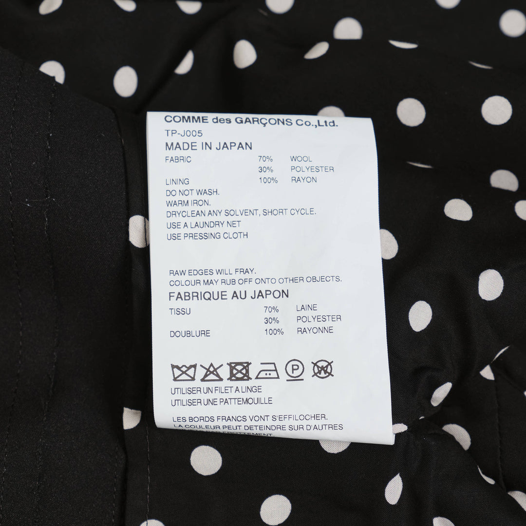 Yarn Dyed Wool Polyester Jacket