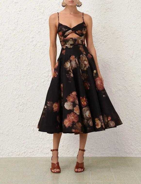 Đầm Midi Hypnotic Twist