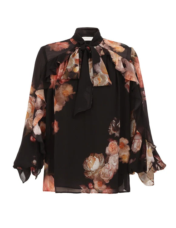 Hypnotic Flutter Blouse