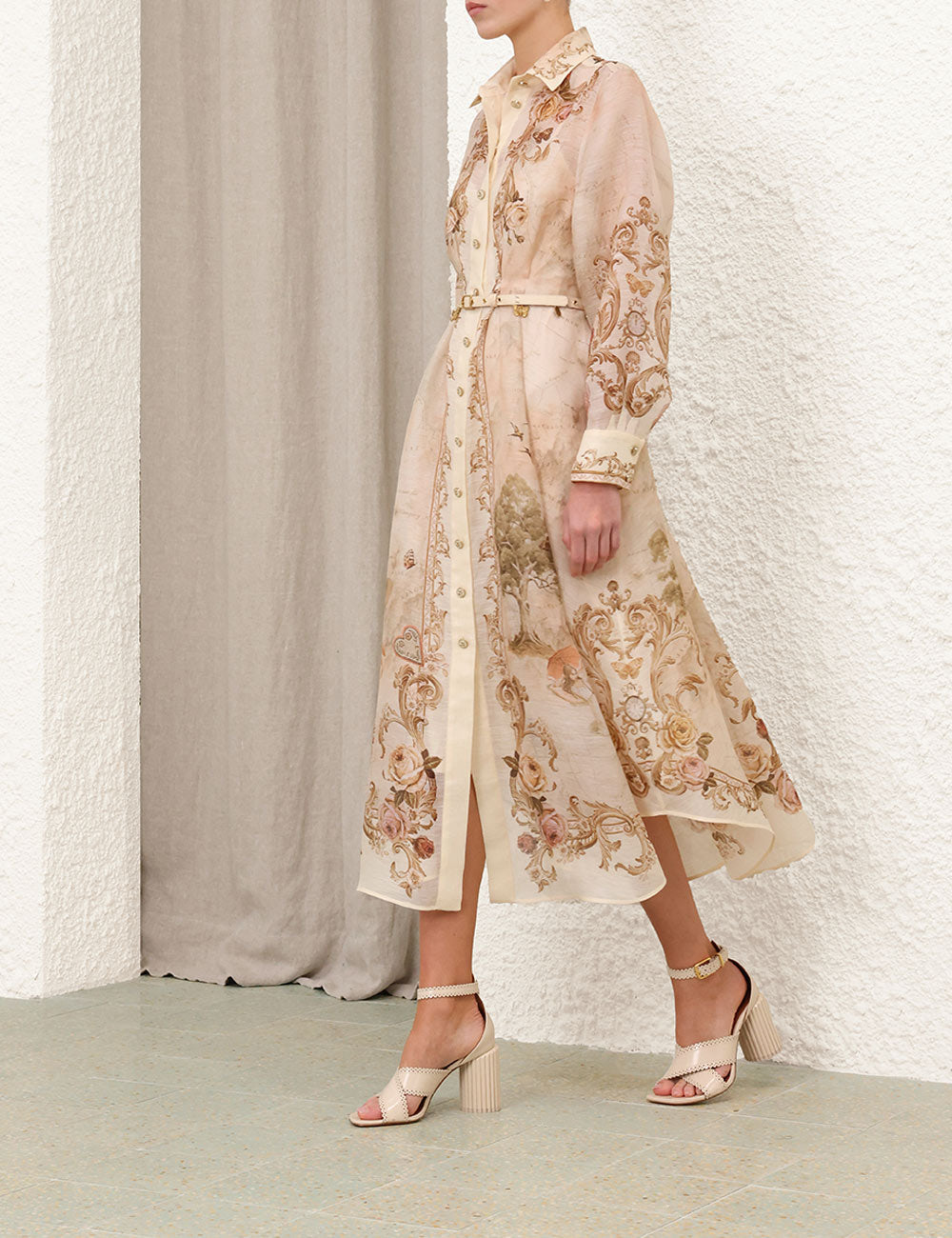 Memento Buttoned Midi Dress | ZIMMERMANN | Club 21 Club21.com Memento Buttoned Midi Dress | ZIMMERMANN | Club 21 Club21.com