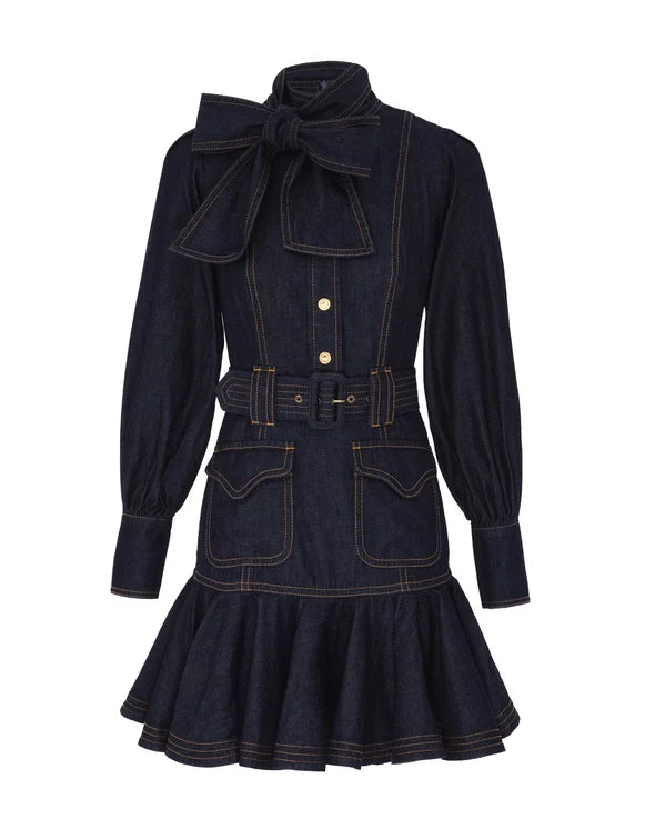Denim Flip Dress