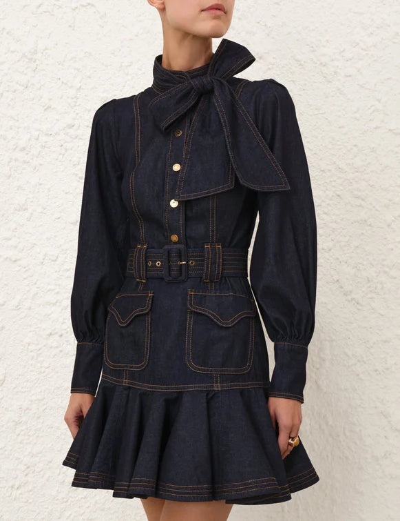 Denim Flip Dress