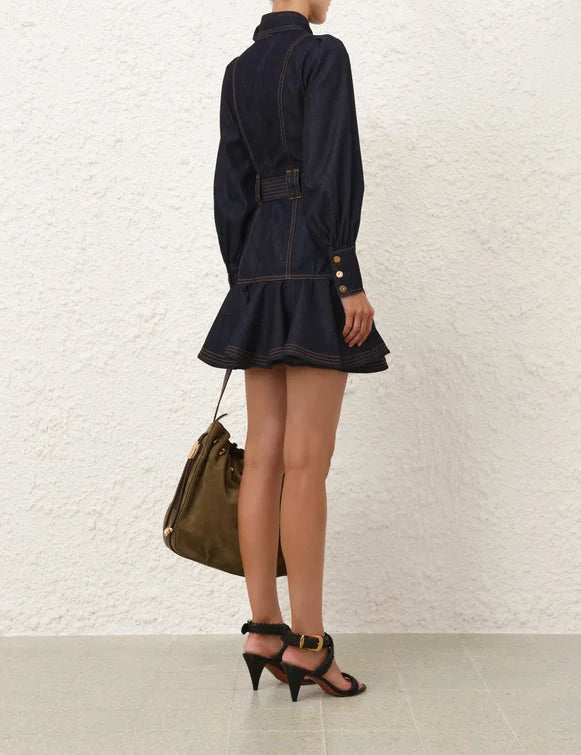 Denim Flip Dress
