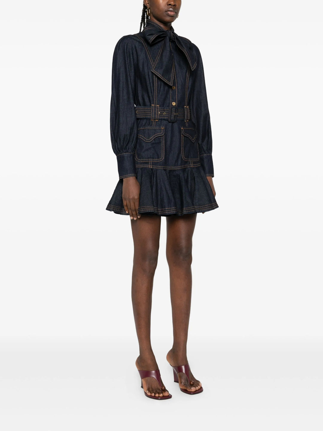 Denim Flip Dress | ZIMMERMANN
