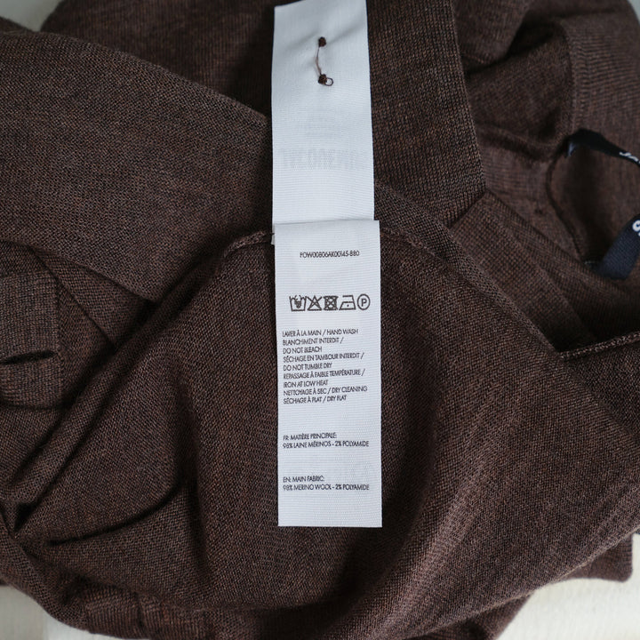 Le Polo Merino Manches Longues