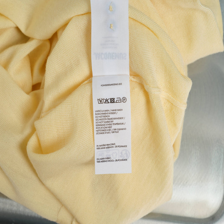 Le Polo Merino Manches Longues