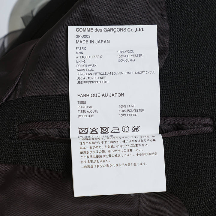 Wool Gabardine Polyester Jacket