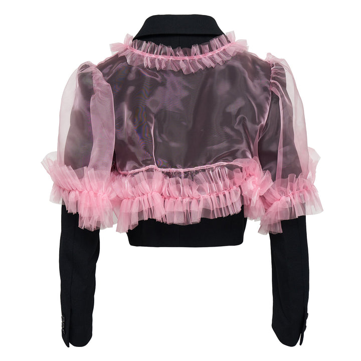 Wool Gabardine Polyester Jacket