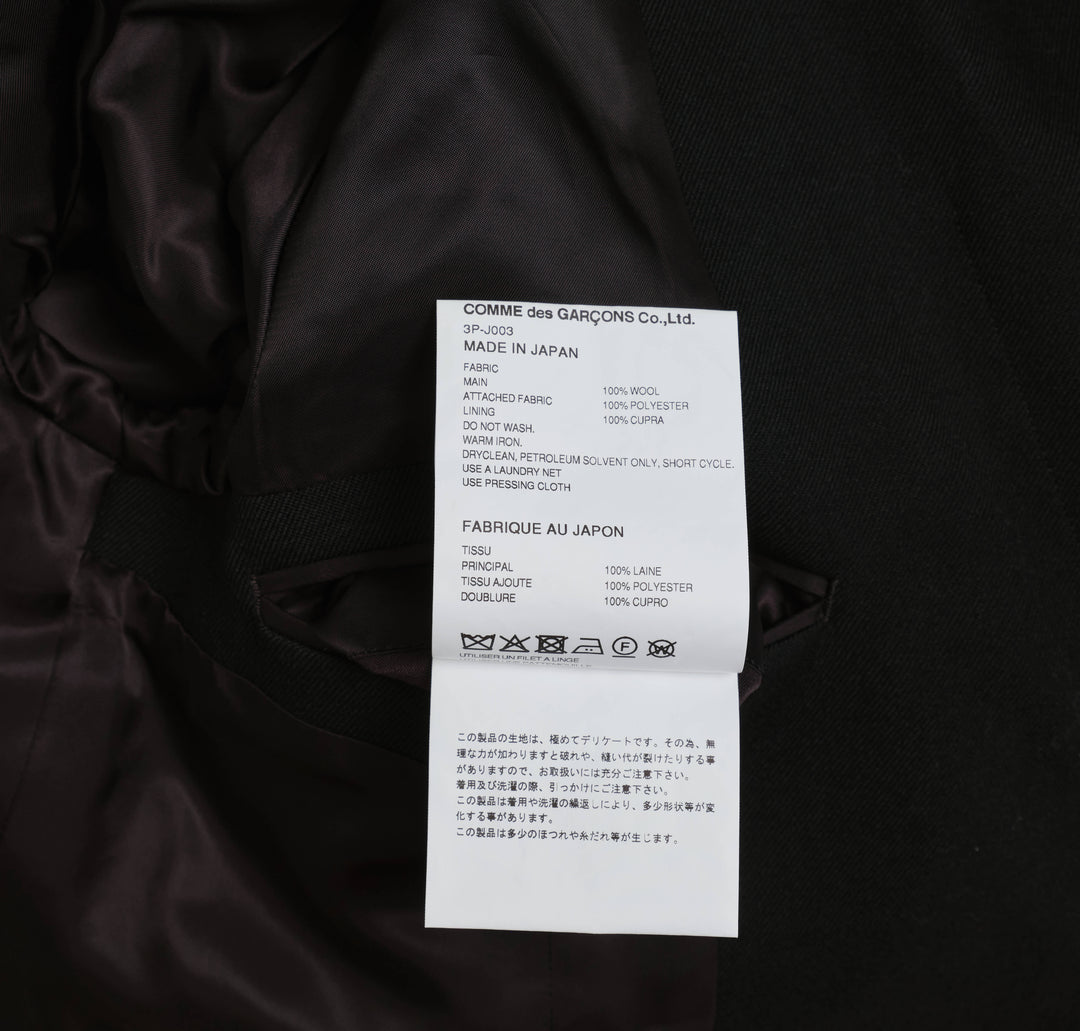Wool Gabardine Polyester Jacket