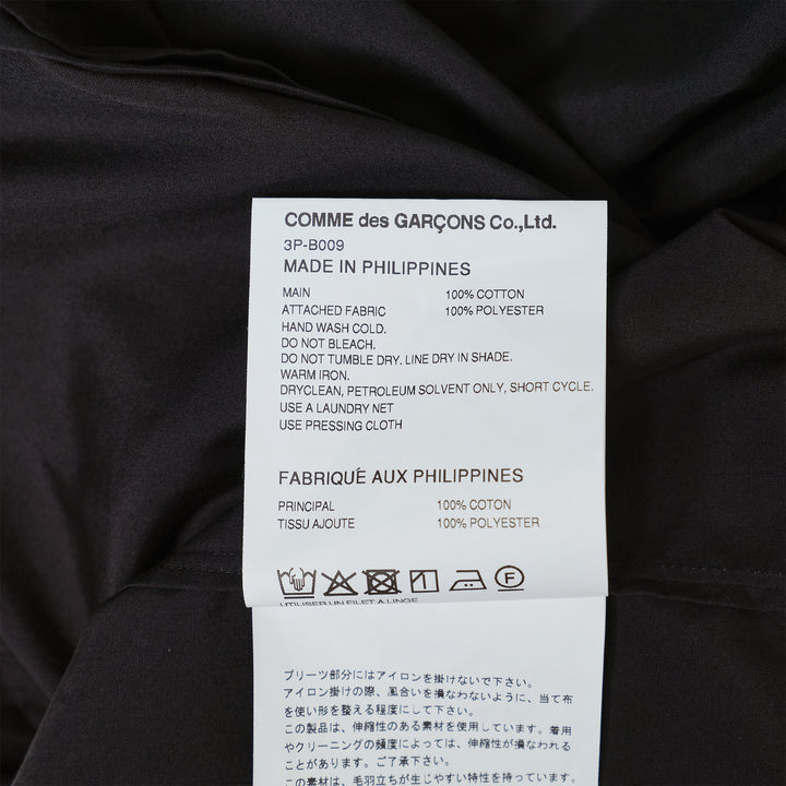 Cotton Broad X Polyester Satin Top