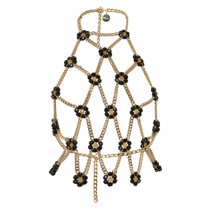 Beads X Chain Vest
