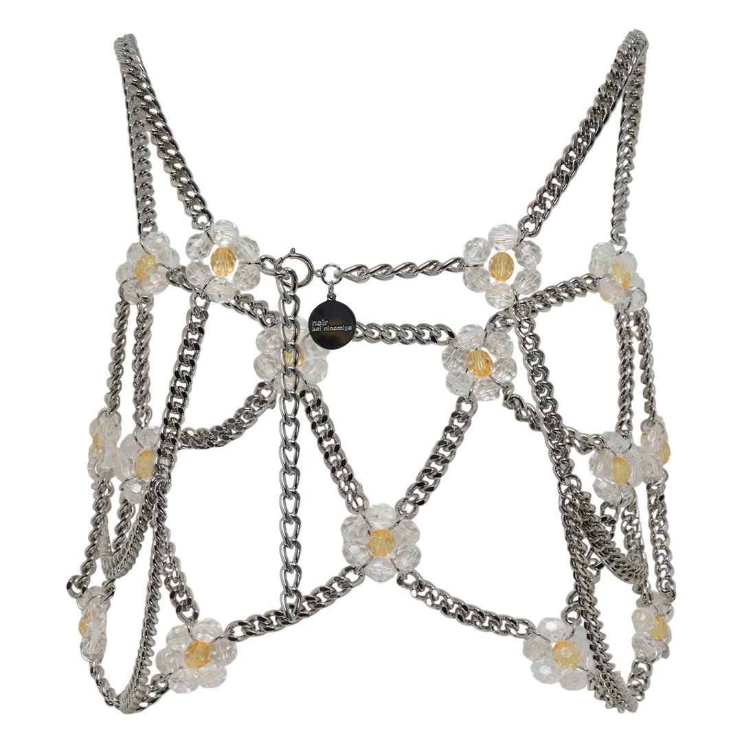 Beads X Chain Vest