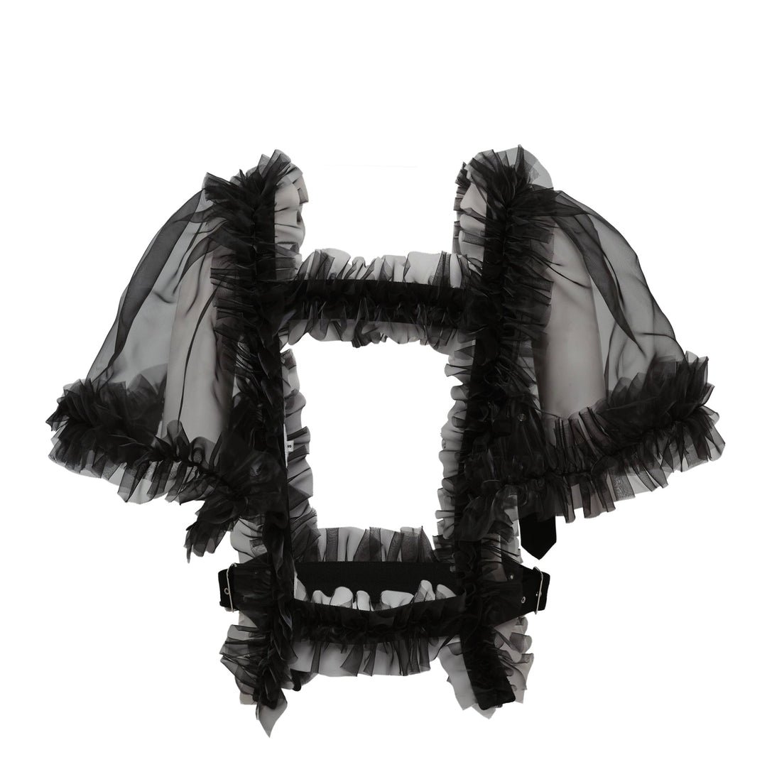 Polyester Organdy Vest