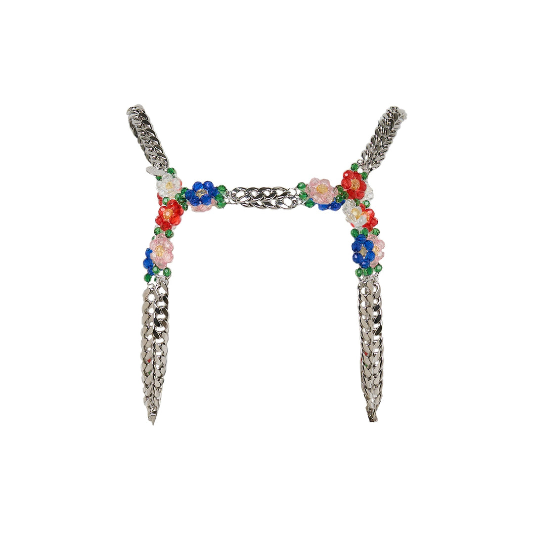 Beads X Chain Vest