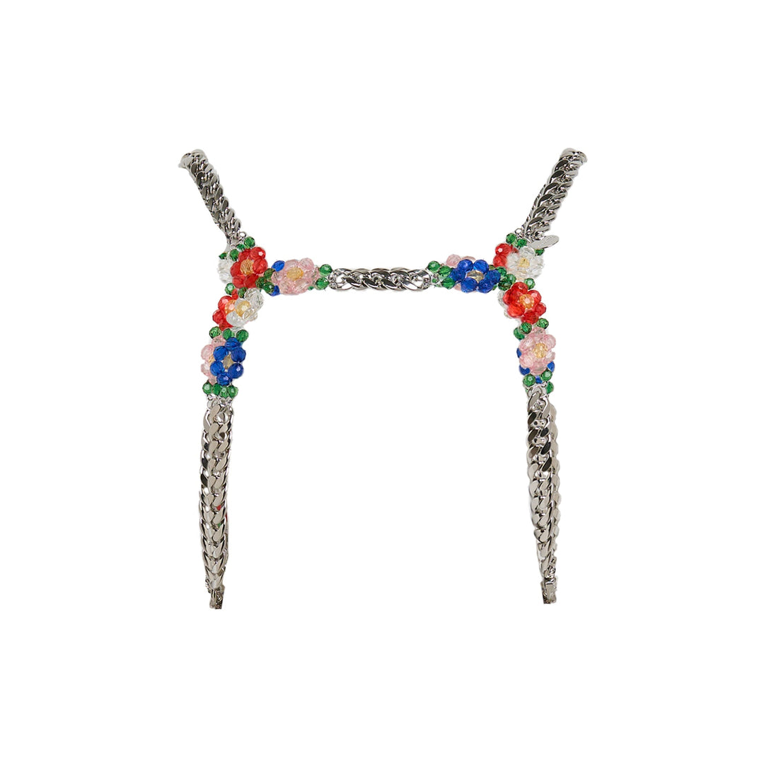 Beads X Chain Vest