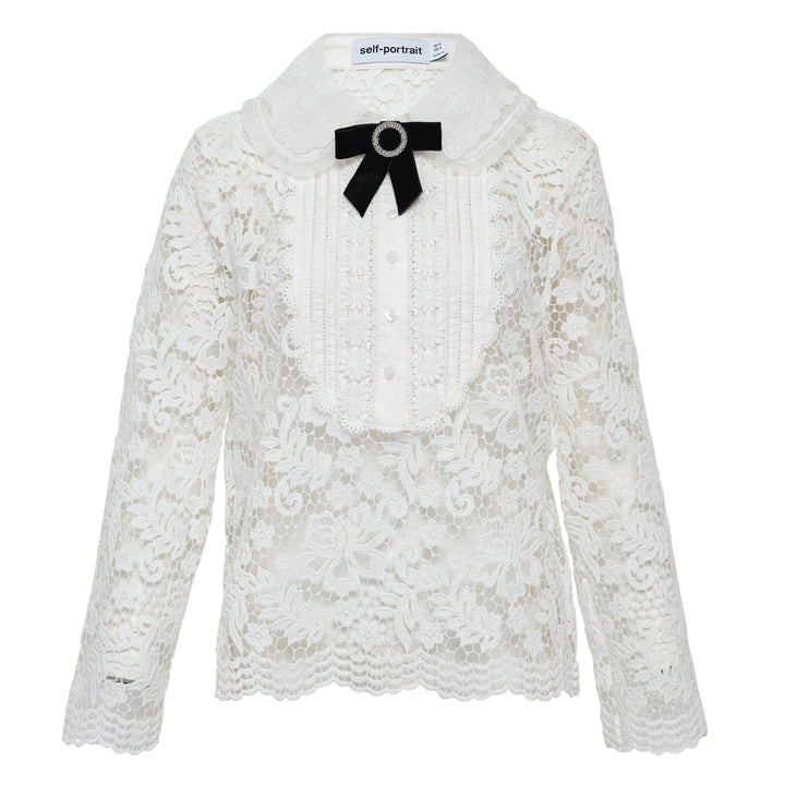 White Lace Blouse