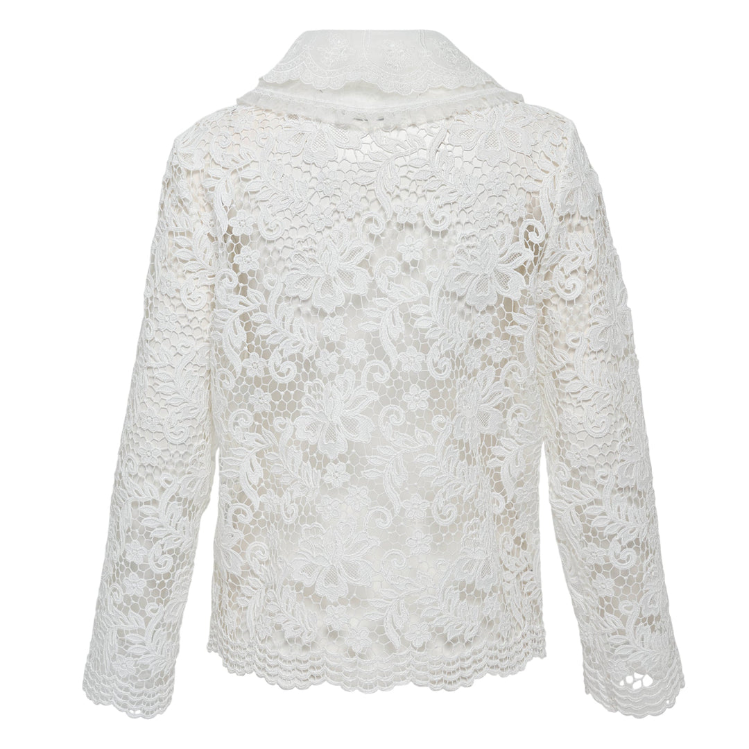 White Lace Blouse