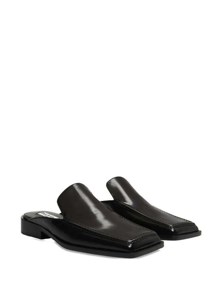 Loafer Mules 35 Brushed Calfskin