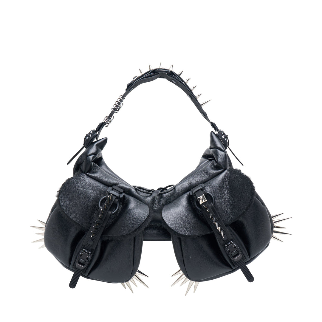 Synthetic Leather Innerraum Hobo Bag