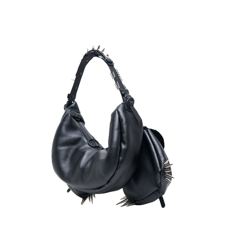 Synthetic Leather Innerraum Hobo Bag