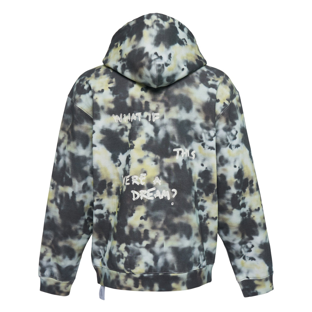 Loose Fit Hoodie Camo Print