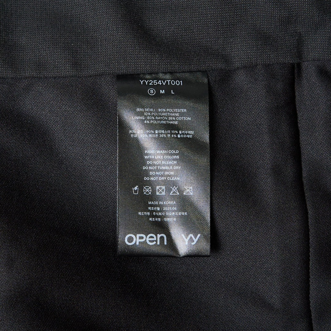 Velvet Appliqué Cargo Vest