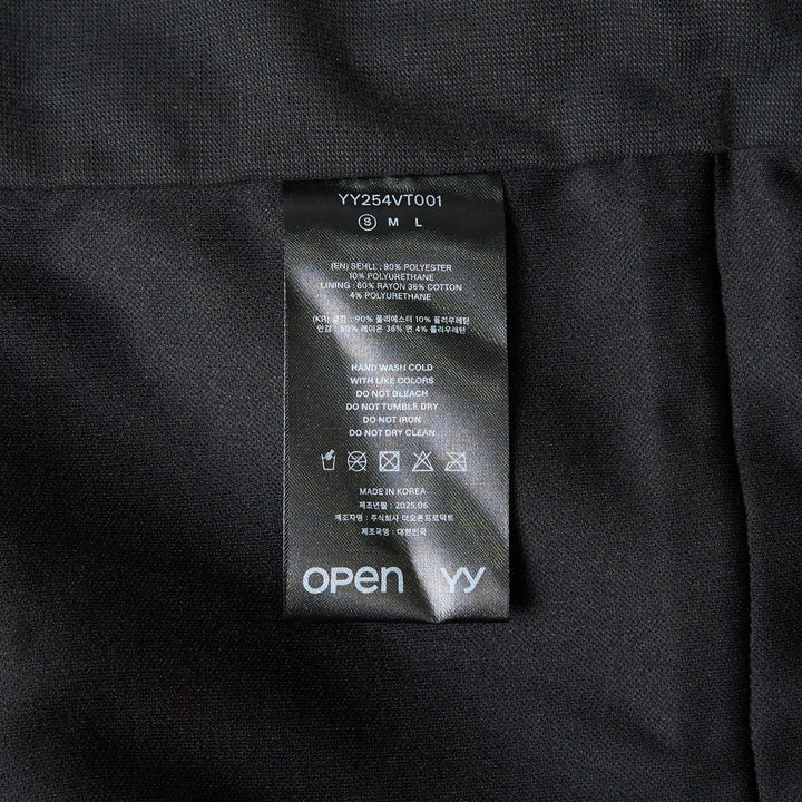 Velvet Appliqué Cargo Vest