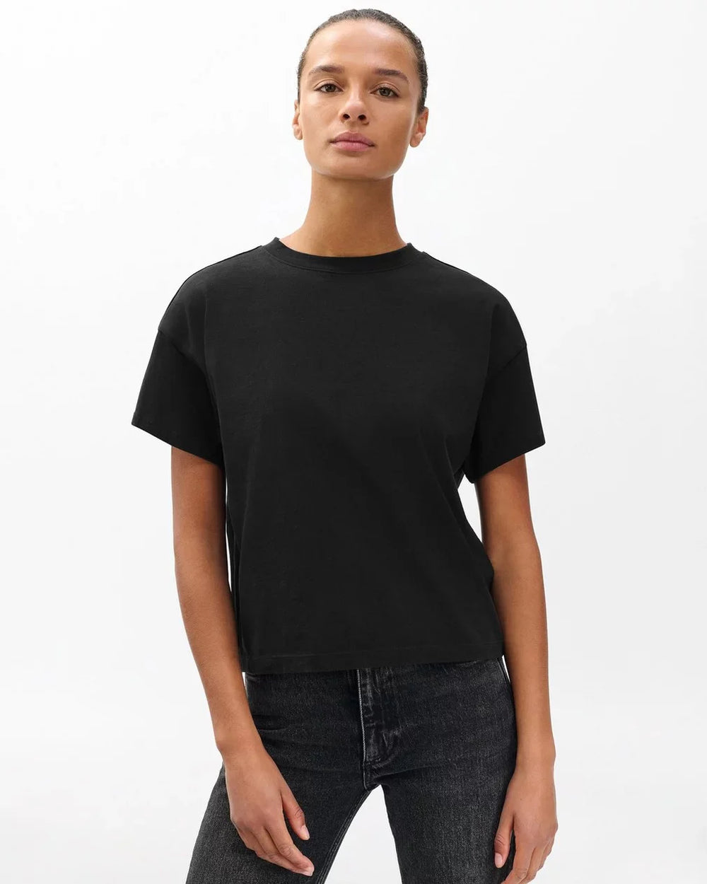 rag & bone Kelly Boxy Jersey Tee - view 2