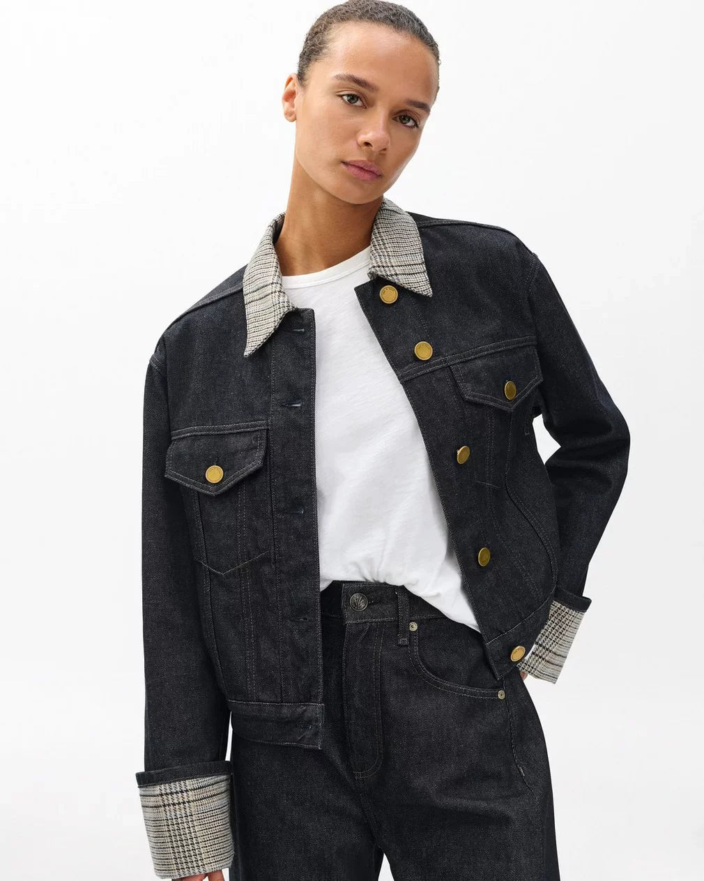 Harriet Denim Trucker Jacket