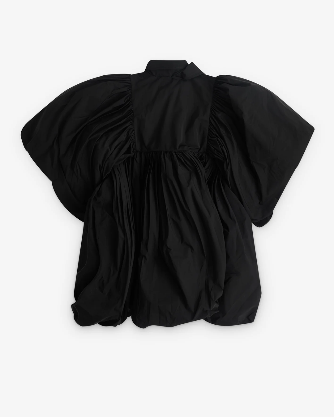 Women Pouf Dress Woven