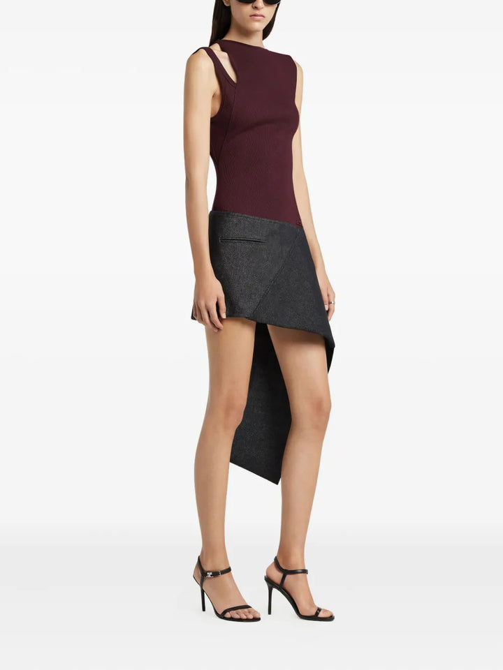 Transverse 90's Rib Top